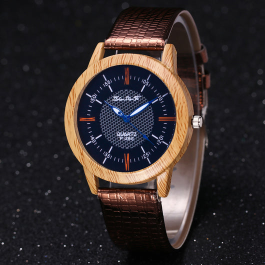 Reloj de Cuero y Madera Natural - Image 4