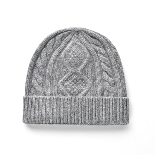 Gorro de Lana con Detalle Diamante Retorcido - Image 8