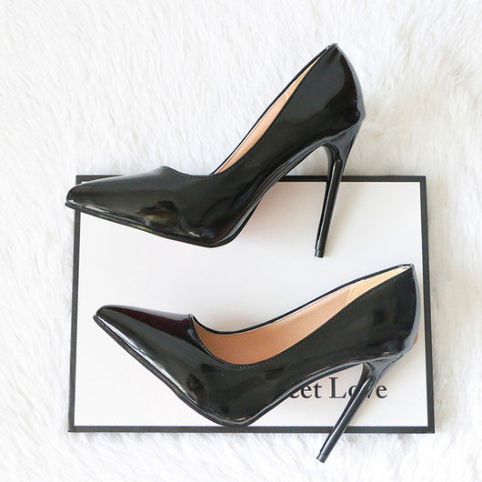 Tacones Altos Puntiagudos de Charol 12cm - Diseño Sexy y Sofisticado - Image 14