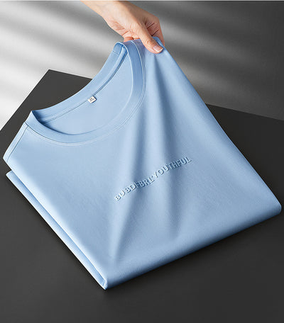 Playera de Seda de Hielo Modal - Comodidad Suave para Todo el Día - Image 16
