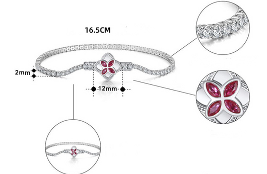 Pulsera de Plata Esterlina con Botón Giratorio Apilable - Image 6