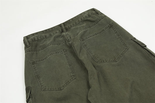 Pantalones Cargo con Bolsillos Tridimensionales y Múltiples Compartimentos - Image 22