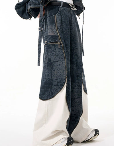 Jeans con Diseño de Costuras y Cierre Estructurado - Image 11