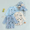 Traje de Baño Infantil con Capucha y Mangas Largas