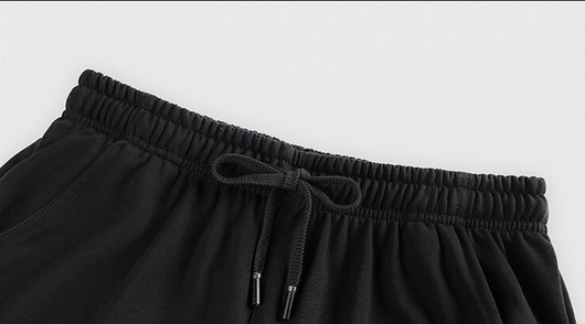 Traje Corto Holgado en Textura Waffle para Hombre - Image 12