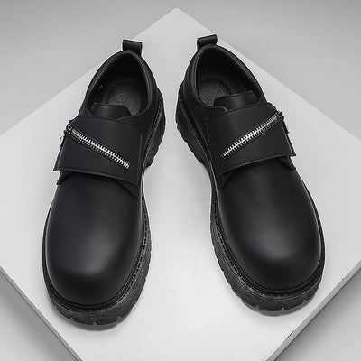 Zapatos Casuales de Plataforma en Cuero para Hombre - Image 6