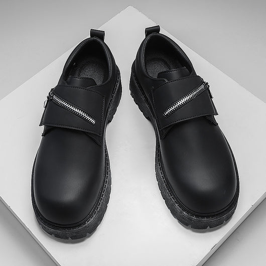 Zapatos Casuales de Plataforma en Cuero para Hombre - Image 6