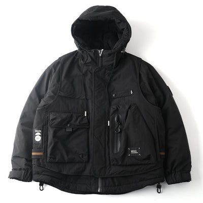 Chaqueta Acolchada de Trabajo Impermeable con Capucha y Múltiples Bolsillos - Image 7
