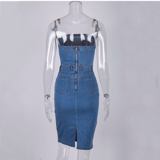 Falda Denim Tubo - Image 6