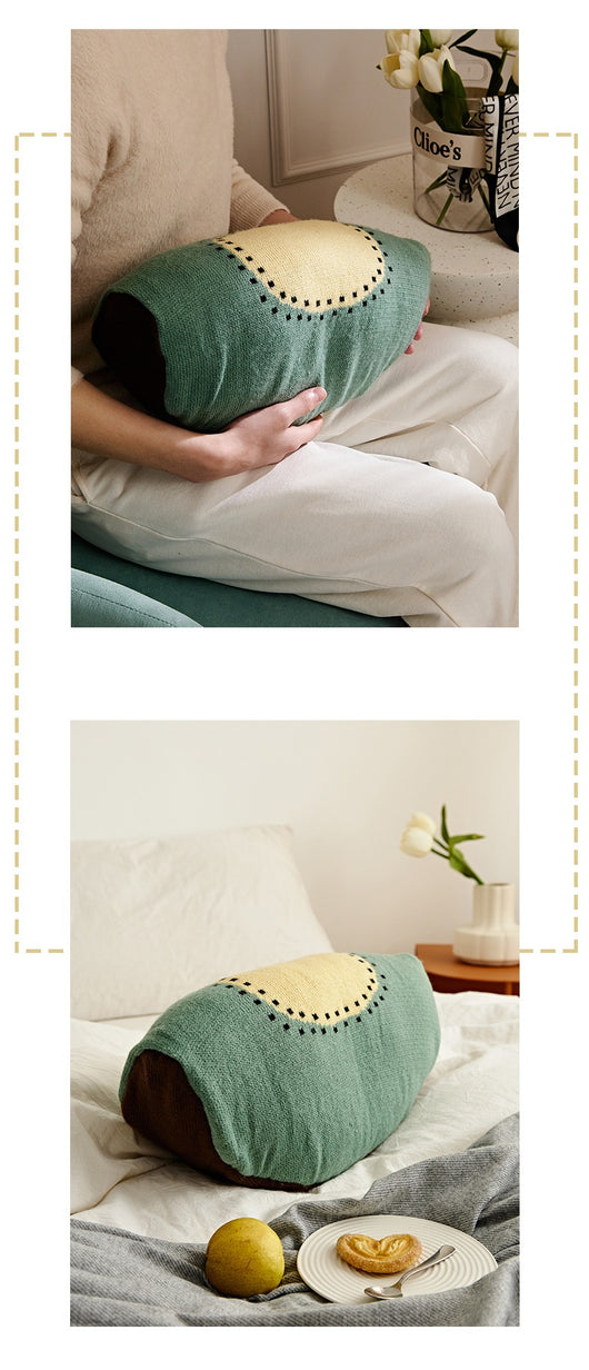 Cojín Decorativo Almohada Tejida Sandía y Aguacate para Sofá - Image 13