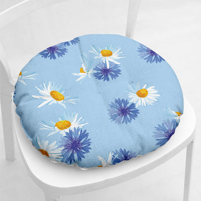 Cojín Grueso de Algodón y Lino para Silla Daisy - Image 17