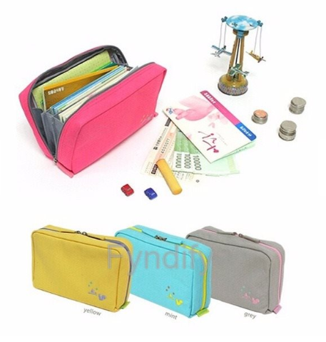 3-in-1 Multifunctional Canvas Bag - Passport, Cosmetics, and Devices