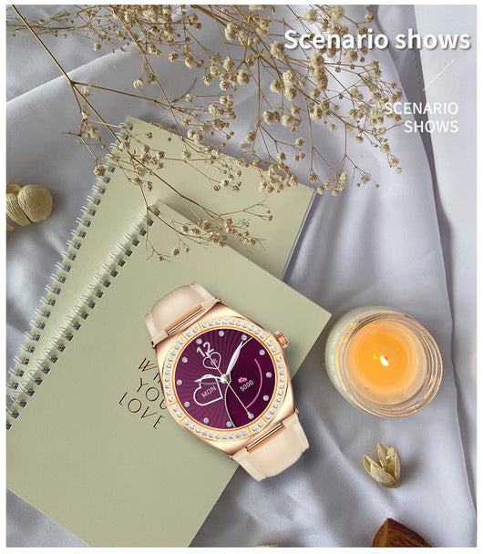 Reloj Inteligente Bluetooth para Mujer con Recordatorio de Ciclo Menstrual y Deportes - Image 5