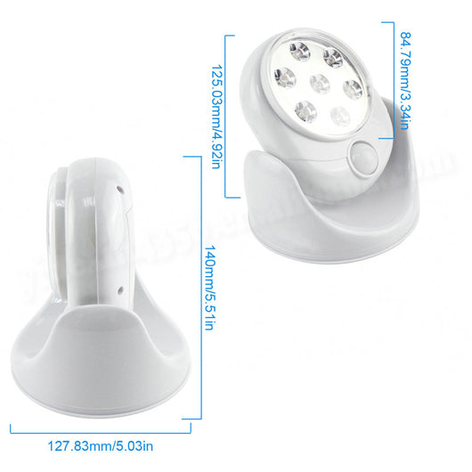 Lámpara LED con Sensor de Movimiento 360° para el Cuerpo Humano - Image 9