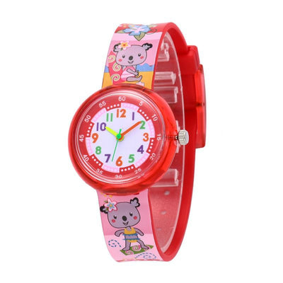 Reloj Infantil de Silicona Transparente con Diseños Adorables - Image 18