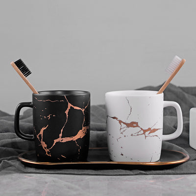 Taza de Mármol Estilo Nórdico para Café y Bebidas - Image 9
