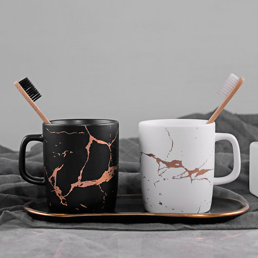 Taza de Mármol Estilo Nórdico para Café y Bebidas - Image 9