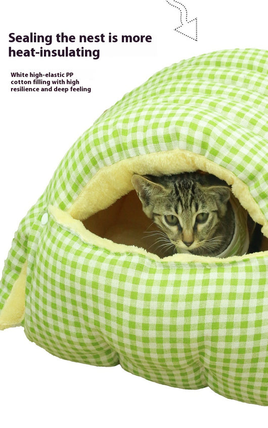 Casa Cama para Gatos Desmontable y Lavable - Nido Cerrado Todo Clima con Espacio Amplio - Image 18