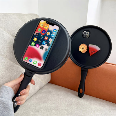 Funda Divertida y Creativa para Teléfono con Diseño de Sartén - Image 14