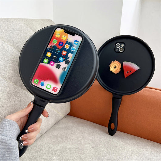 Funda Divertida y Creativa para Teléfono con Diseño de Sartén - Image 14