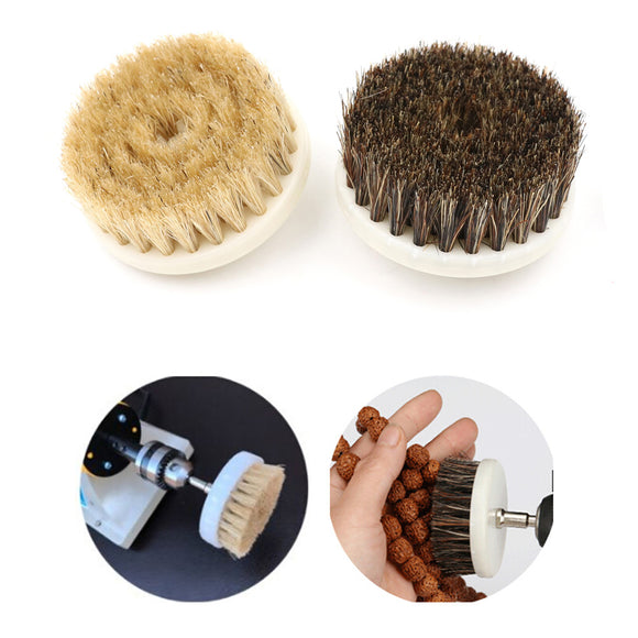 Cepillo Rotatorio 60mm para Limpieza Profunda de Cuero, Madera e Interiores