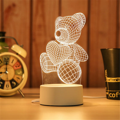 Lámpara LED Creativa para Mesita de Noche con Control Táctil - Image 7