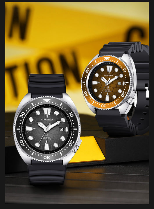 Reloj de Negocios para Hombre Cuarzo Luminoso Resistente al Agua con Bisel Rotatorio - Image 24