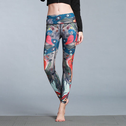 Leggins Deportivos Estampados para Yoga y Actividades al Aire Libre - Image 11