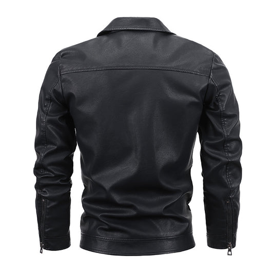 Chaqueta de Cuero PU para Motociclista - Abrigo de Moto Estilo Premium - Image 4