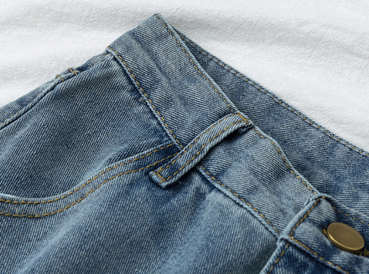 Jeans Rectos de Cintura Alta con Efecto Adelgazante para Mujer - Image 14
