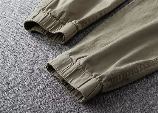 Pantalones Jogger Retro Casual de Pierna Ancha para Trabajo - Image 19