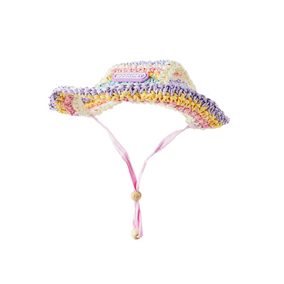 Sombrero Tejido para Perros Pequeños - Protección Solar Verano - Image 7