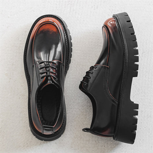 Zapatos Casuales de Cuero con Plataforma Elevadora - Image 7