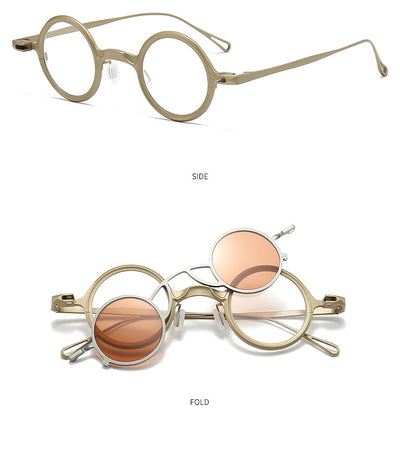 Clip Adaptador de Gafas de Marco Circular Perfecto - Image 24