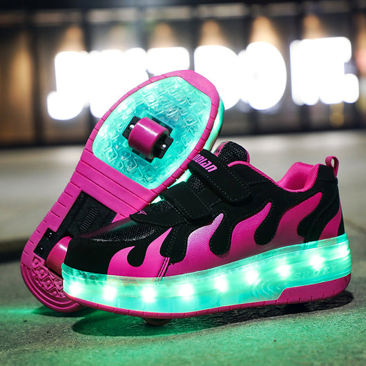 Patines con Rueda Única y Luces LED - Image 3