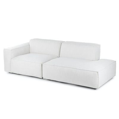 Sofá Moderno Modular de Tela Tofu - Combinación Flexible - Image 5