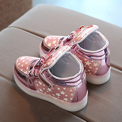 Zapatos Infantiles con Luces LED y Cierre Velcro - Image 3