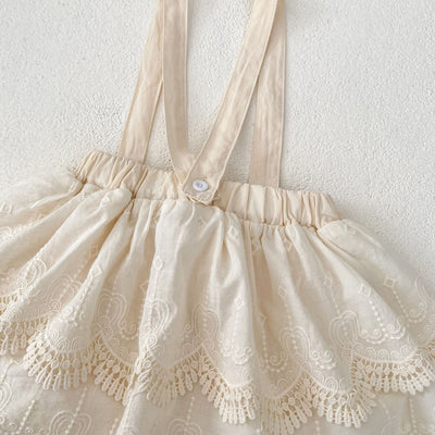 Falda Pantalón con Tirantes de Encaje para Mujer - Image 21