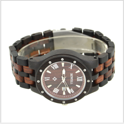 Reloj de Madera BEWELL - Elegancia Natural - Image 6