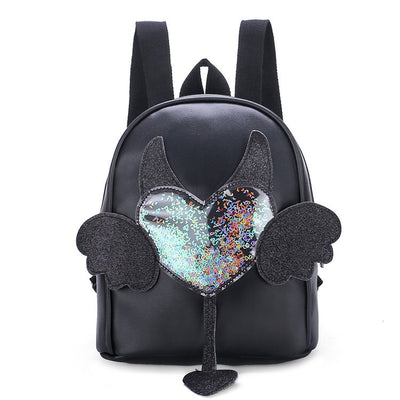 Mochila Infantil de Cuero PU con Decoración de Snacks - Image 17