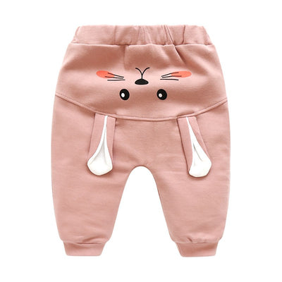 Pantalones Protectores de Cintura Alta para Bebé - Primavera y Otoño - Image 7