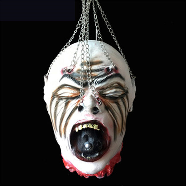 Decoración de Horror para Casa Embrujada - Accesorio de Decapitación Realista - Image 3