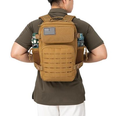 Mochila Táctica de Caza con Doble Compartimento para Bebidas - Image 17
