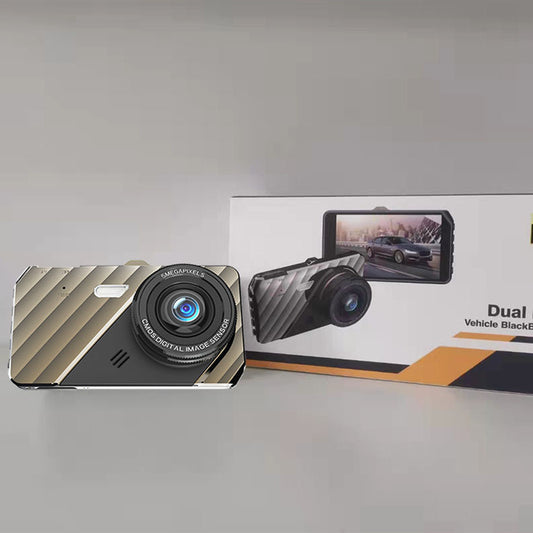 Cámara Dashcam Dual 4 Pulgadas - Frontal y Trasera