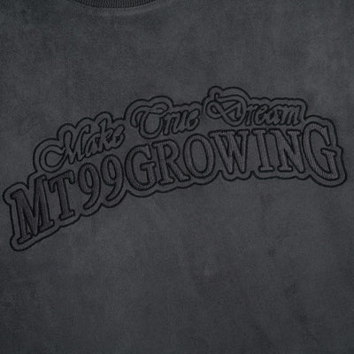 Camiseta Manga Corta con Bordado Retro Alfabético para Hombre - Image 3