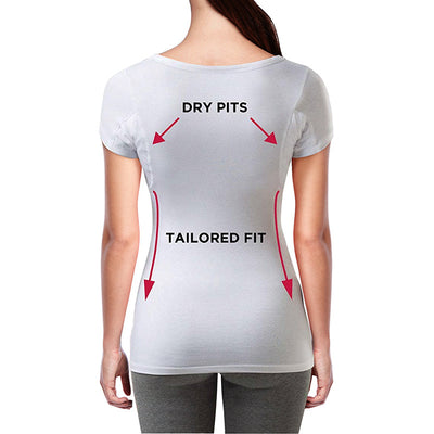 Camiseta Modal de Manga Corta Doble Capa para Mujer - Image 5