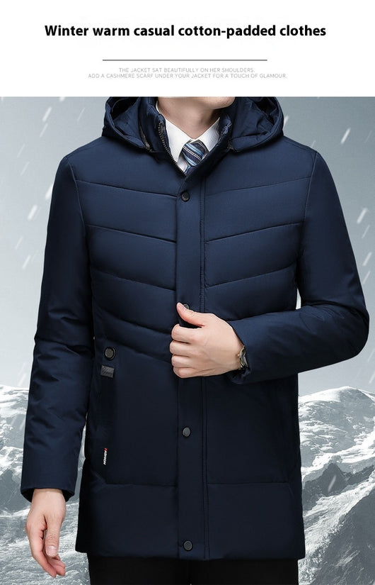 Elegante Abrigo Acolchado de Terciopelo para Invierno - Image 16