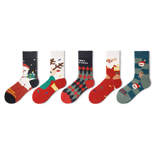 Pareja Japonesa Adorable con Calcetines Tubo - Ilustración Romántica - Image 16