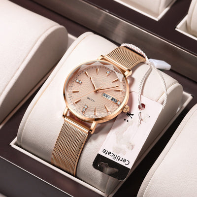Reloj de Cuarzo Luminoso Resistente al Agua para Mujer - Image 14