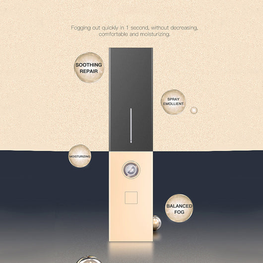 Two sleek black and gold nano spray water replenishing instruments on a dark, reflective surface. - Image 5